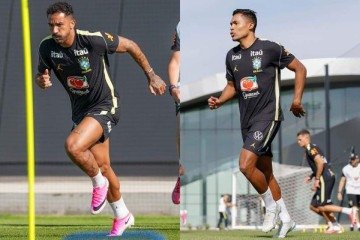 Danilo e Alex Sandro devem começar contra o Marrocos - (crédito: Fotos: Rafael Ribeiro / CBF) Danilo e Alex Sandro devem começar contra o Marrocos - (crédito: Fotos: Rafael Ribeiro / CBF)