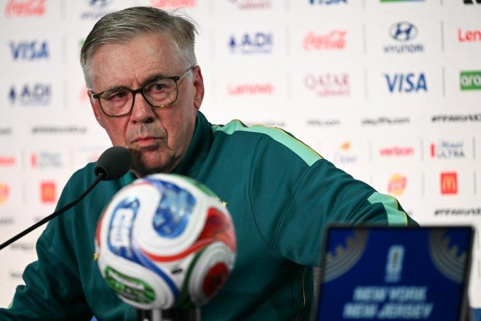 Carlo Ancelotti estreia na Copa como técnico. - (crédito: Mauro Pimentel/AFP) Carlo Ancelotti estreia na Copa como técnico. - (crédito: Mauro Pimentel/AFP)