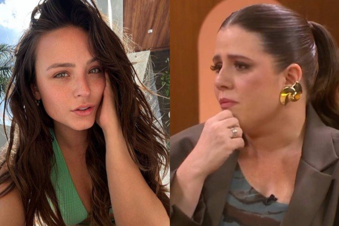Larissa Manoela expõe 'premonição' após Tati Machado anunciar gravidez - (crédito: Reprodução/GNT) Larissa Manoela expõe 'premonição' após Tati Machado anunciar gravidez - (crédito: Reprodução/GNT)