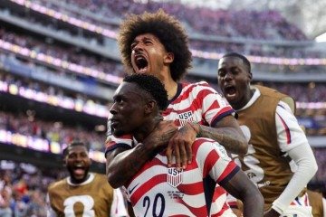 Seleção americana passou sem maiores dificuldades pelo Paraguai na noite desta sexta-feira (12)  -  (crédito: Foto: Divulgação / USMNT)