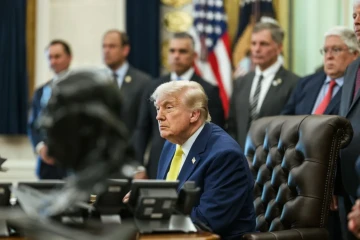 Outros 27% veem a imagem de Trump como 'regular' -  (crédito: Divulgação/Casa Branca)