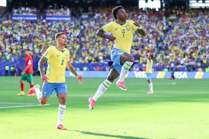 Quem não vibrou com o gol de Vini Jr.? - (crédito: William Volcov/AE) Quem não vibrou com o gol de Vini Jr.? - (crédito: William Volcov/AE)