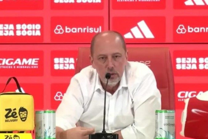 O presidente Alessandro Barcellos destacou que o departamento de marketing segue trabalhando intensamente na busca por novas oportunidades - (crédito: Foto: Ricardo Duarte / Internacional) O presidente Alessandro Barcellos destacou que o departamento de marketing segue trabalhando intensamente na busca por novas oportunidades - (crédito: Foto: Ricardo Duarte / Internacional)
