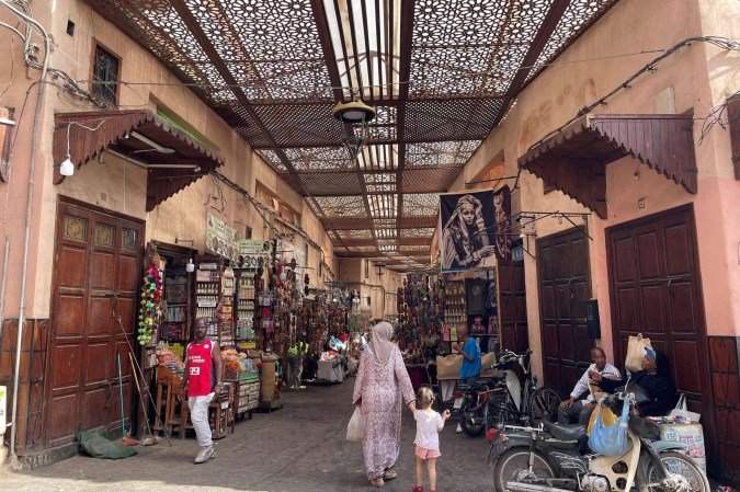 Teresa, Leonardus, Davi e Gustavo moram no Marrocos desde 2019 - (crédito: Arquivo Pessoal) Teresa, Leonardus, Davi e Gustavo moram no Marrocos desde 2019 - (crédito: Arquivo Pessoal)
