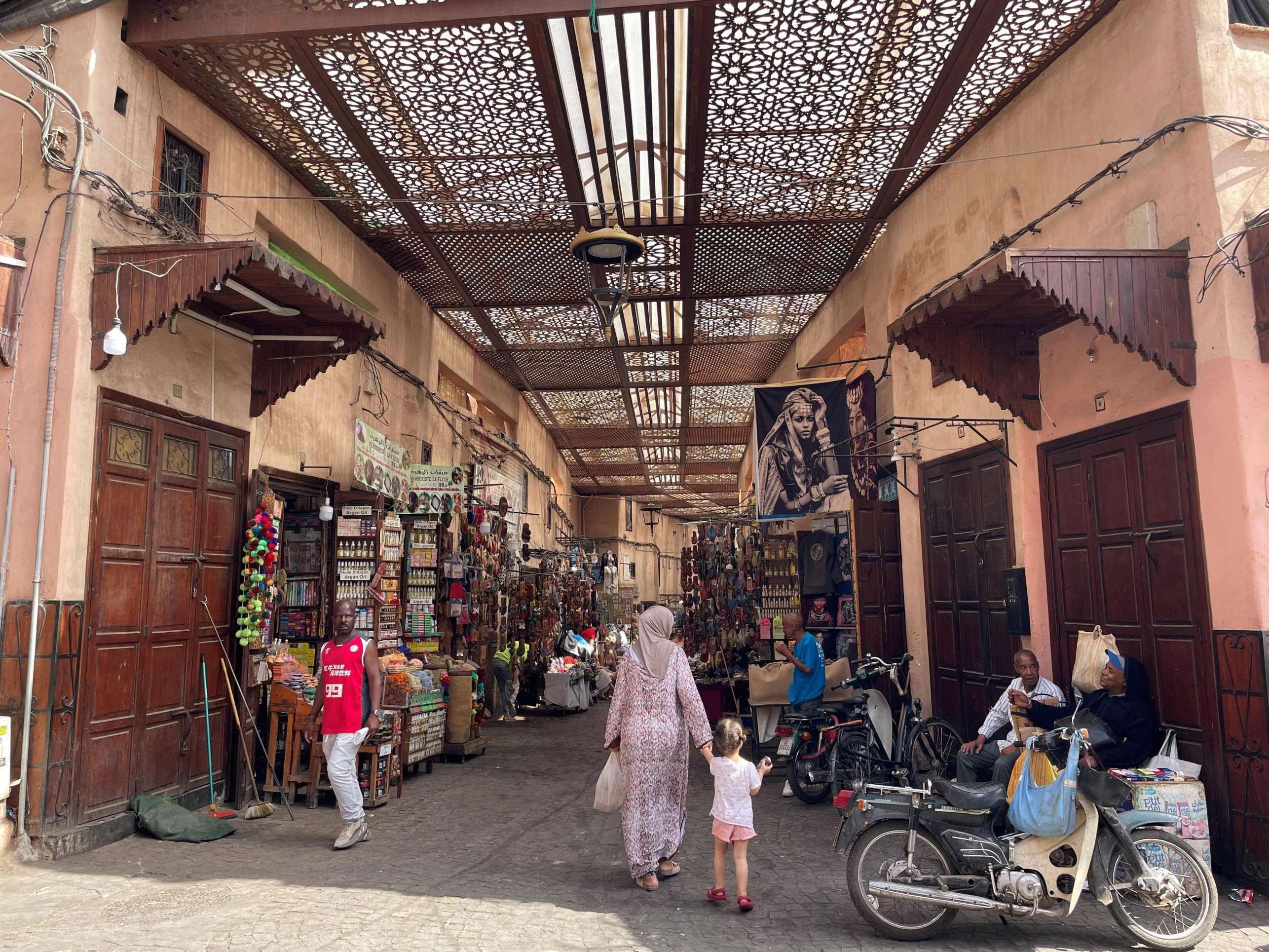 A família brasileira que encontrou segurança no Marrocos: 