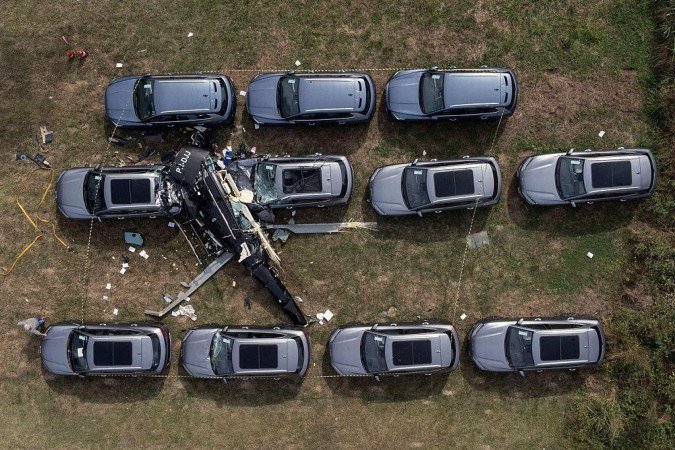 Em nota enviada ao Correio, a BYD lamentou o acidente entre os helicópteros e afirmou estar Em nota enviada ao Correio, a BYD lamentou o acidente entre os helicópteros e afirmou estar