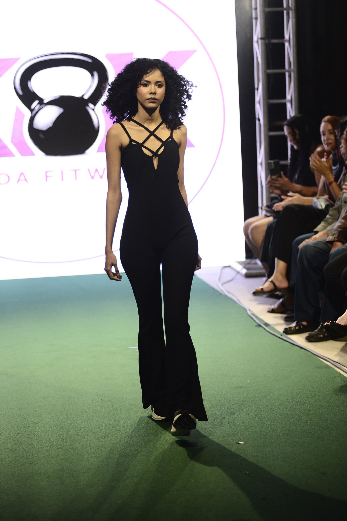 A KNK Fitwear no desfile 