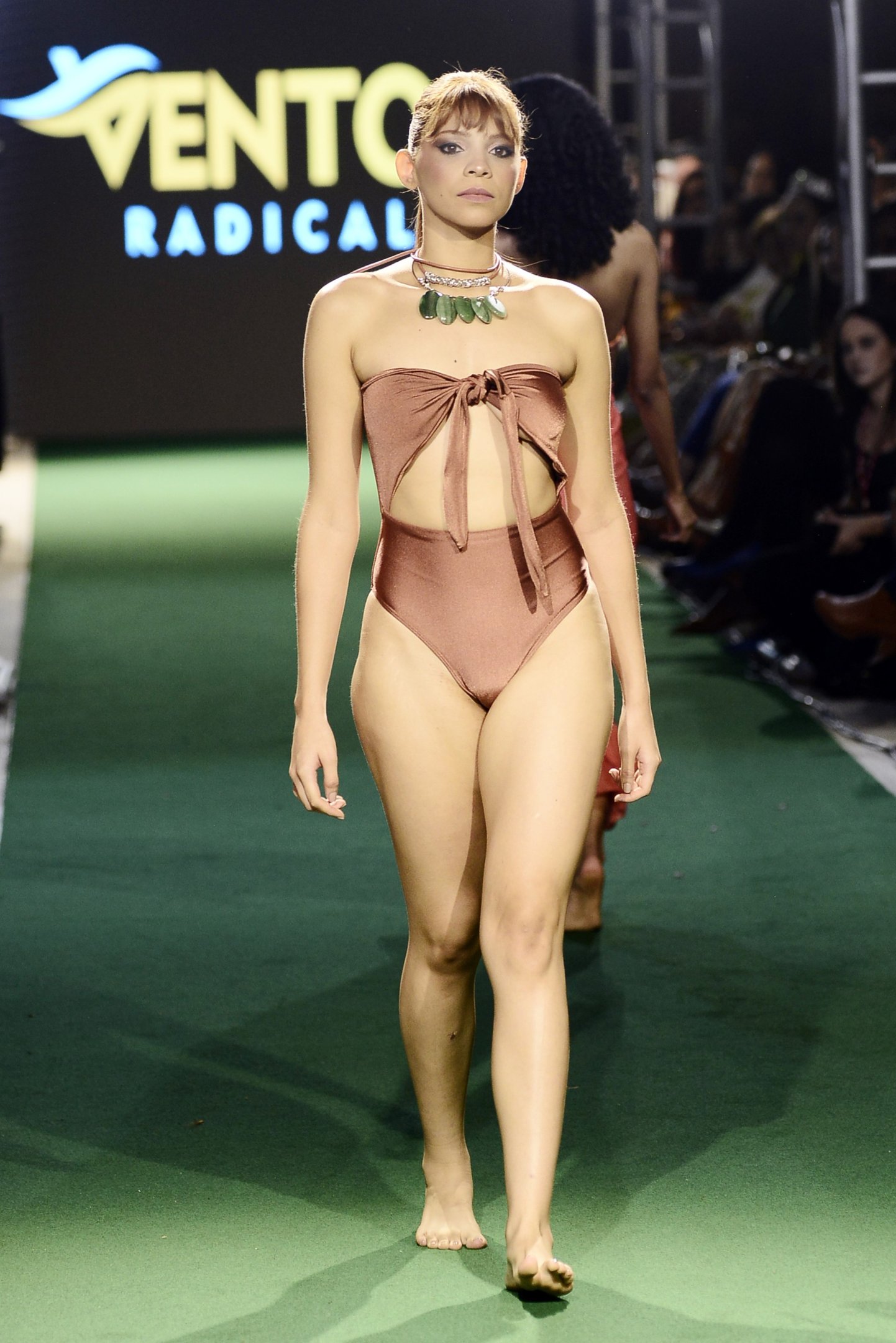 A Vento Radical &eacute; especializada em moda praia e fitness e participou do desfile 