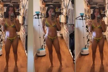 Ary Mirelle celebra transformação no corpo após gravidez - (crédito: Observatorio dos Famosos) Ary Mirelle celebra transformação no corpo após gravidez - (crédito: Observatorio dos Famosos)
