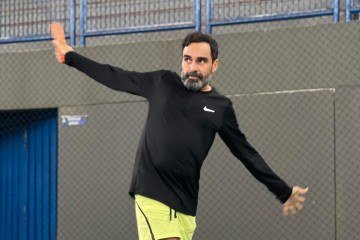 Rafael vê no tênis uma forma de ter qualidade de vida - (crédito: Arquivo pessoal) Rafael vê no tênis uma forma de ter qualidade de vida - (crédito: Arquivo pessoal)