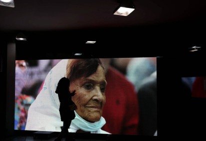 Taty morreu aos 95 anos após mais de quatro décadas como uma das vozes mais proeminentes contra os crimes da ditadura na Argentina -  (crédito:  Luis ROBAYO / AFP) -Taty morreu aos 95 anos após mais de quatro décadas como uma das vozes mais proeminentes contra os crimes da ditadura na Argentina -  (crédito:  Luis ROBAYO / AFP)
