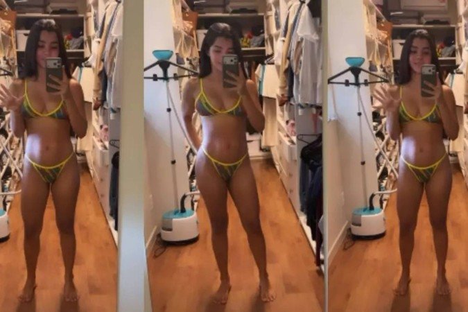 Ary Mirelle celebra transformação no corpo após gravidez - (crédito: Observatorio dos Famosos) Ary Mirelle celebra transformação no corpo após gravidez - (crédito: Observatorio dos Famosos)