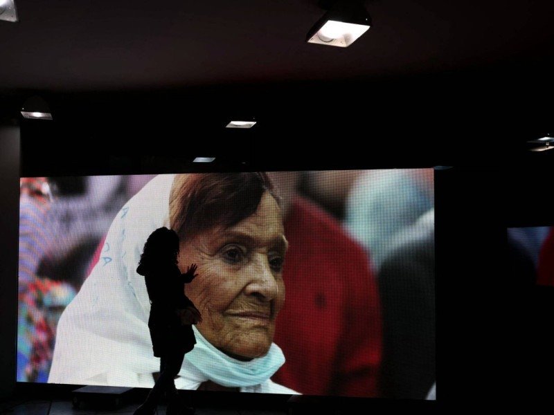 Taty morreu aos 95 anos após mais de quatro décadas como uma das vozes mais proeminentes contra os crimes da ditadura na Argentina -  (crédito:  Luis ROBAYO / AFP)