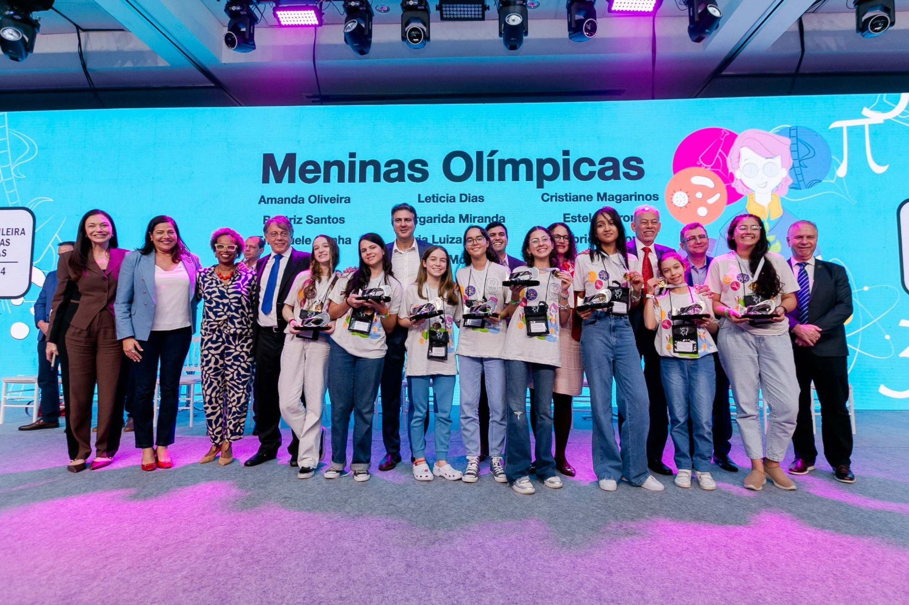Troféu Meninas Olímpicas é a grande atração da 20ª Obmep