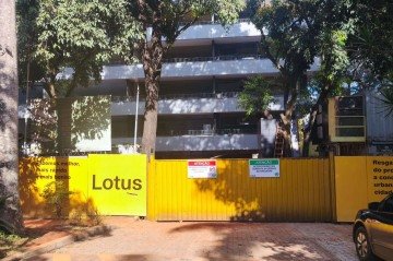 Obra na 116 Sul, bloco F, onde um operário morreu soterrado - (crédito: Luiz Fellipe Alves/ CB.D.A Press) Obra na 116 Sul, bloco F, onde um operário morreu soterrado - (crédito: Luiz Fellipe Alves/ CB.D.A Press)