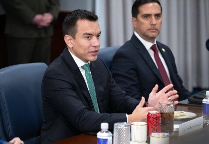 Daniel Noboa
       -  (crédito: SAUL LOEB / AFP) -Daniel Noboa
       -  (crédito: SAUL LOEB / AFP)