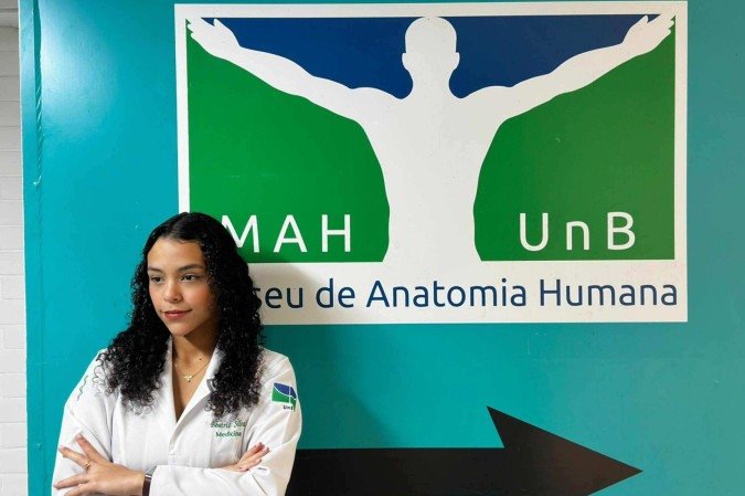 Beatriz Silva Leandro, aluna de medicina da UnB