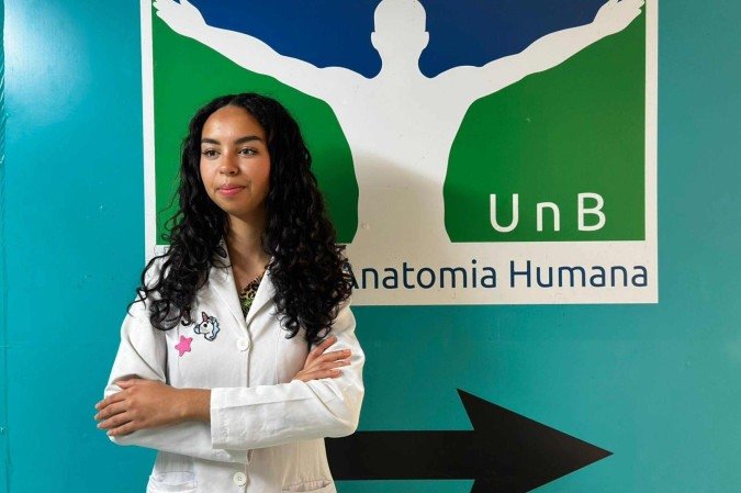 Joyce Lourenço, aluna de medicina da UnB