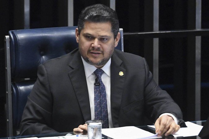 Davi Alcolumbre, presidente do Senado
- (crédito: Jonas Pereira/Agência Senado) Davi Alcolumbre, presidente do Senado
- (crédito: Jonas Pereira/Agência Senado)