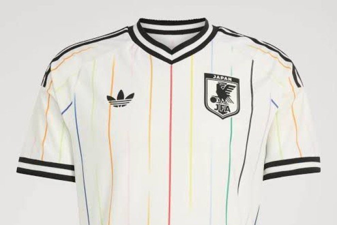 Camisa reserva do Japão para os jogos 