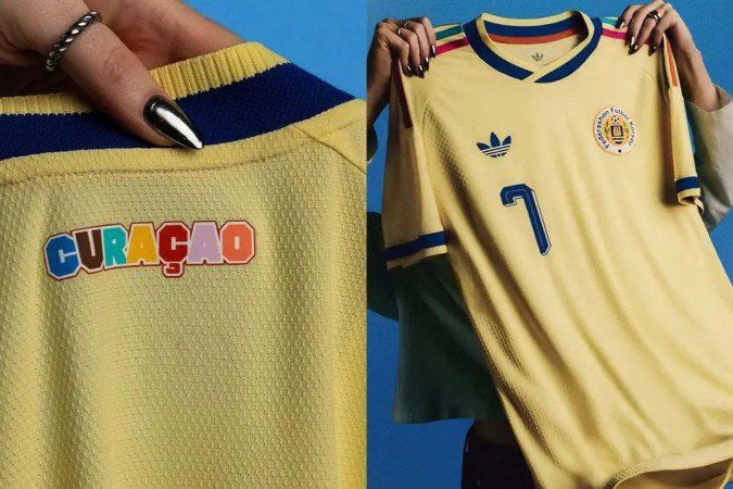 O uniforme de visitante de Curaçao está entre os queridinhos do momento 