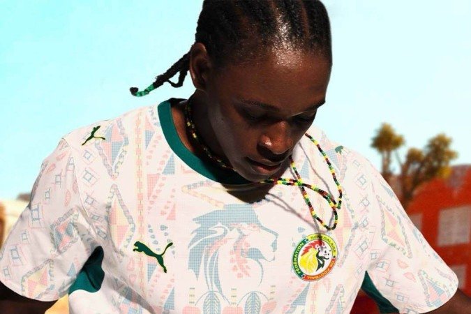 Uniforme titular de Senegal, da Puma 