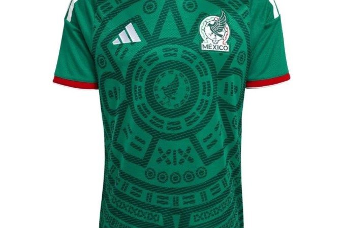 Camisa titular do México para a Copa do Mundo 