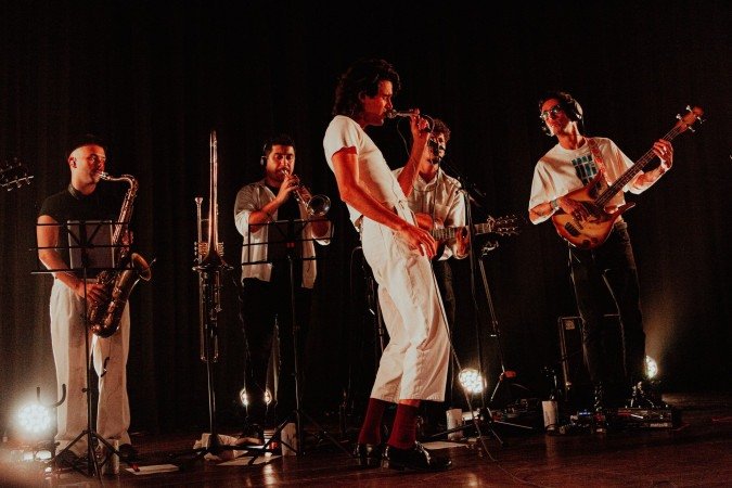 Apresentação de Zé Ibarra, um dos nomes mais marcantes da nova geração da música brasileira - (crédito: Mariana Blum ) Apresentação de Zé Ibarra, um dos nomes mais marcantes da nova geração da música brasileira - (crédito: Mariana Blum )