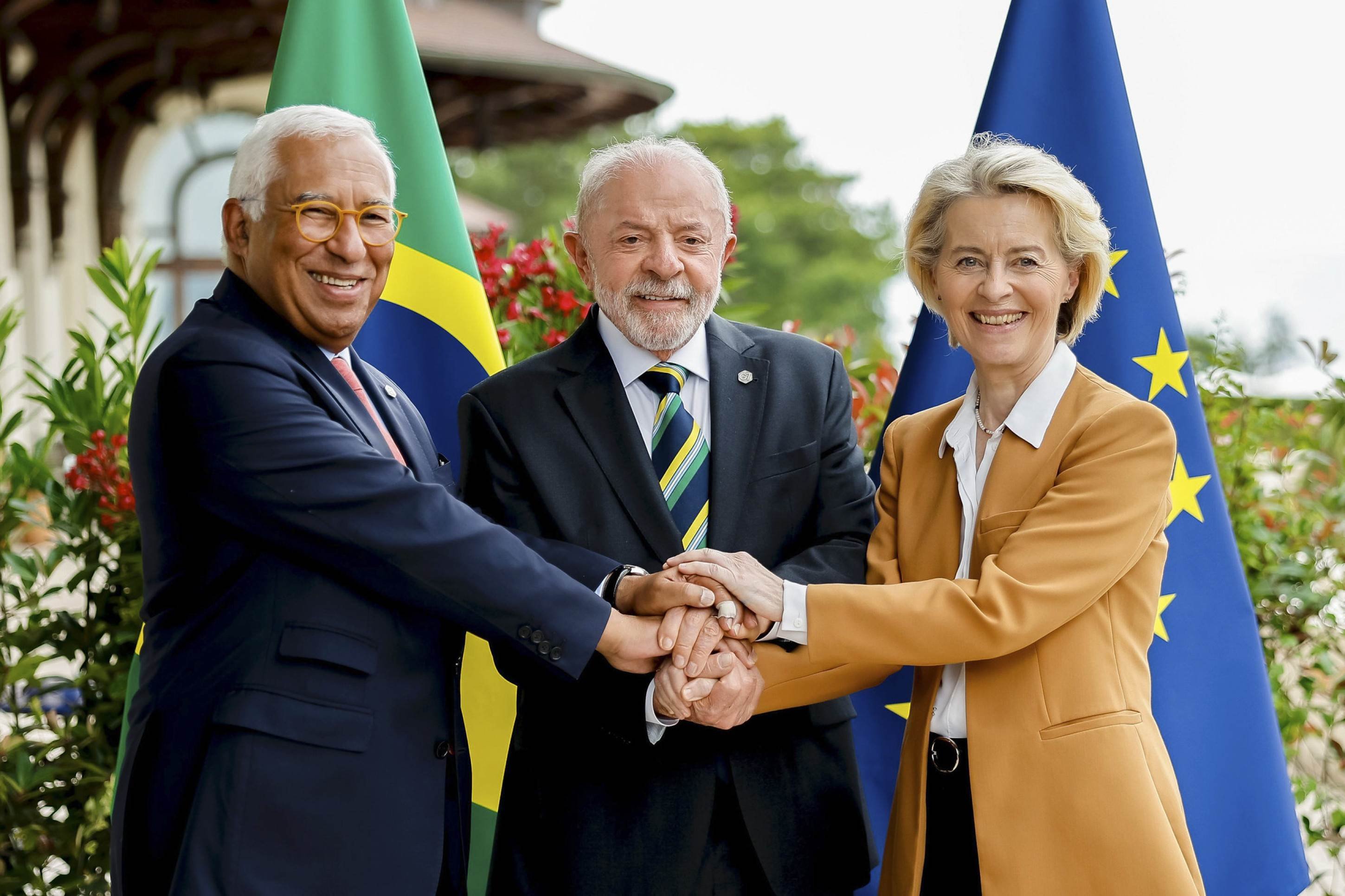 Lula se reúne com líderes da UE e discute restrições a produtos brasileiros