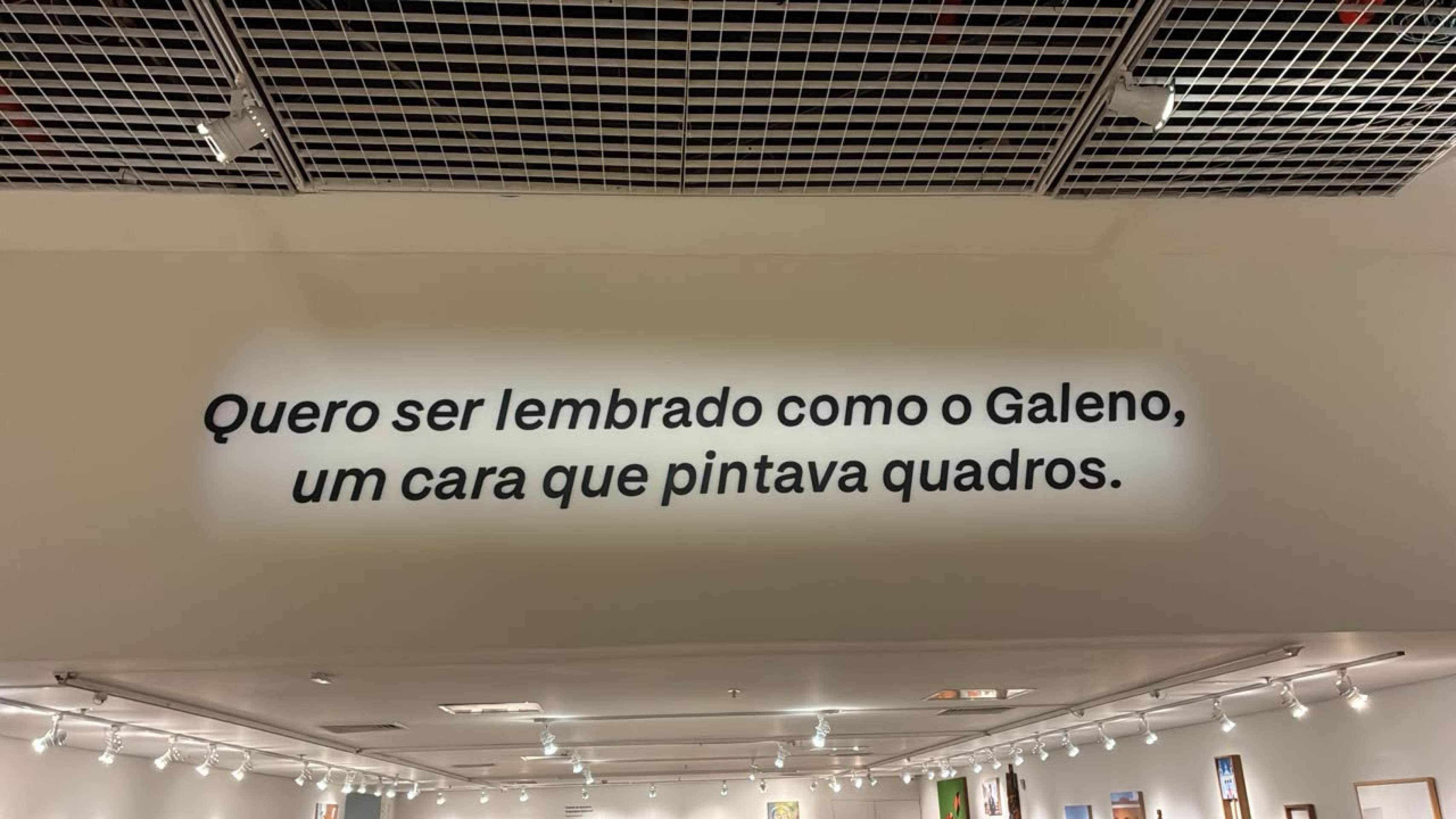 Exposi&ccedil;&atilde;o Galeno na Caixa