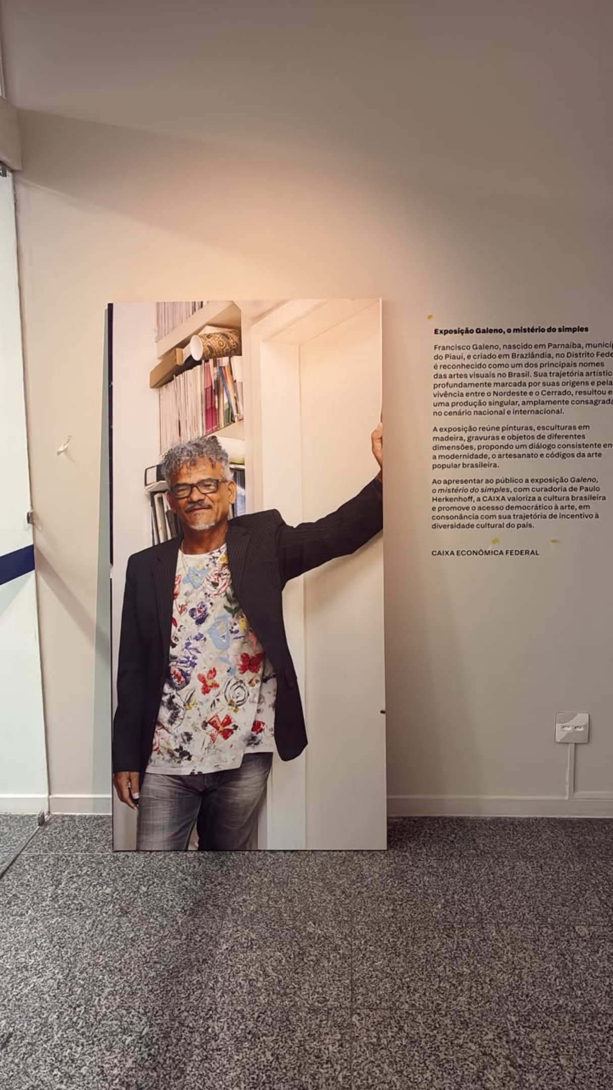Exposi&ccedil;&atilde;o Galeno na Caixa