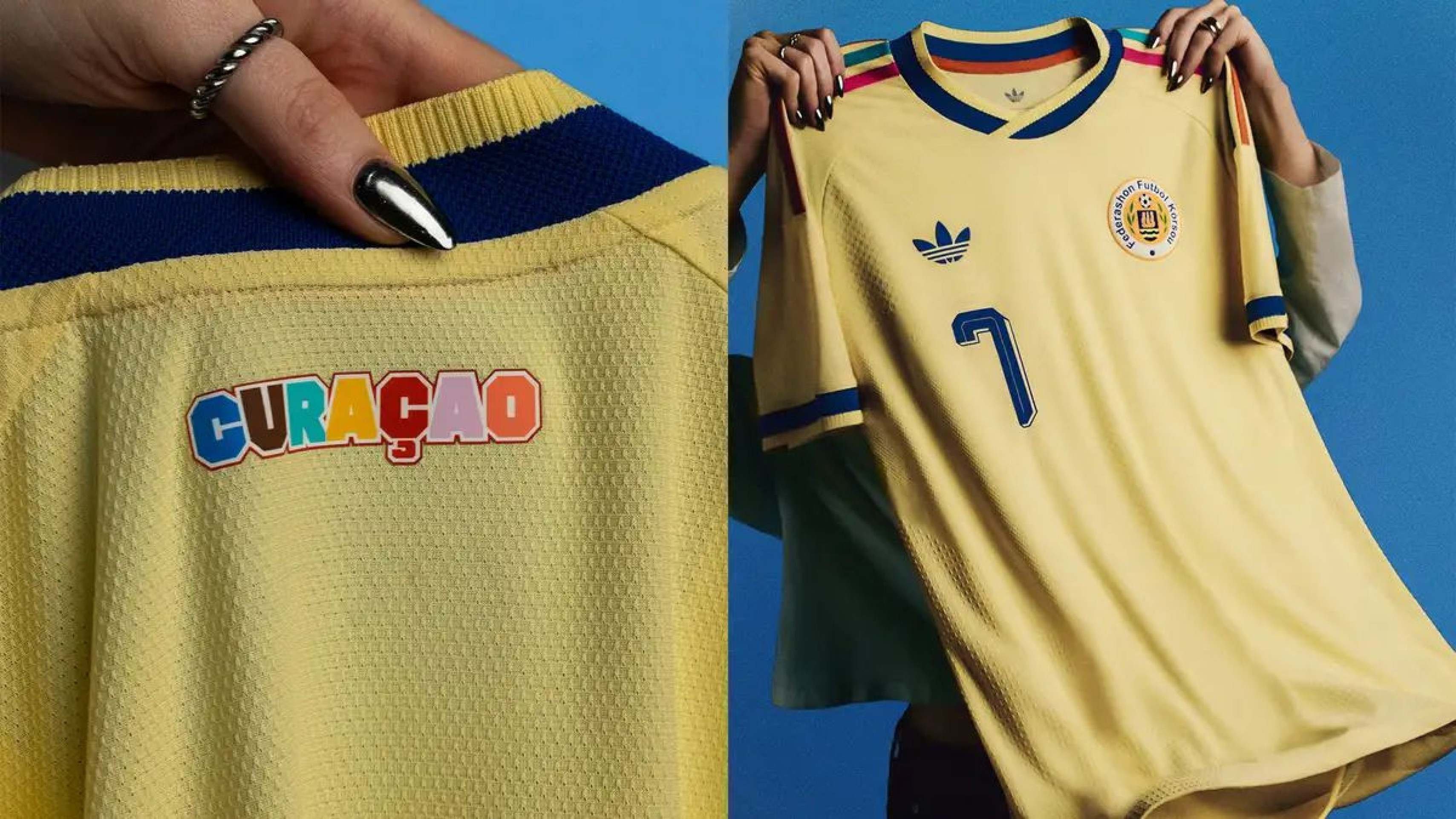 O uniforme de visitante de Cura&ccedil;ao est&aacute; entre os queridinhos do momento 