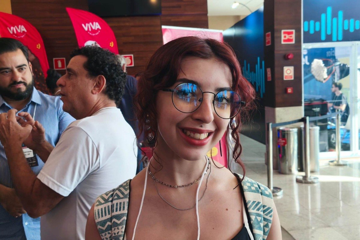 A estudante Amarilis Pires aproveitou o evento para aprimorar os conhecimentos do curso de gastronomia