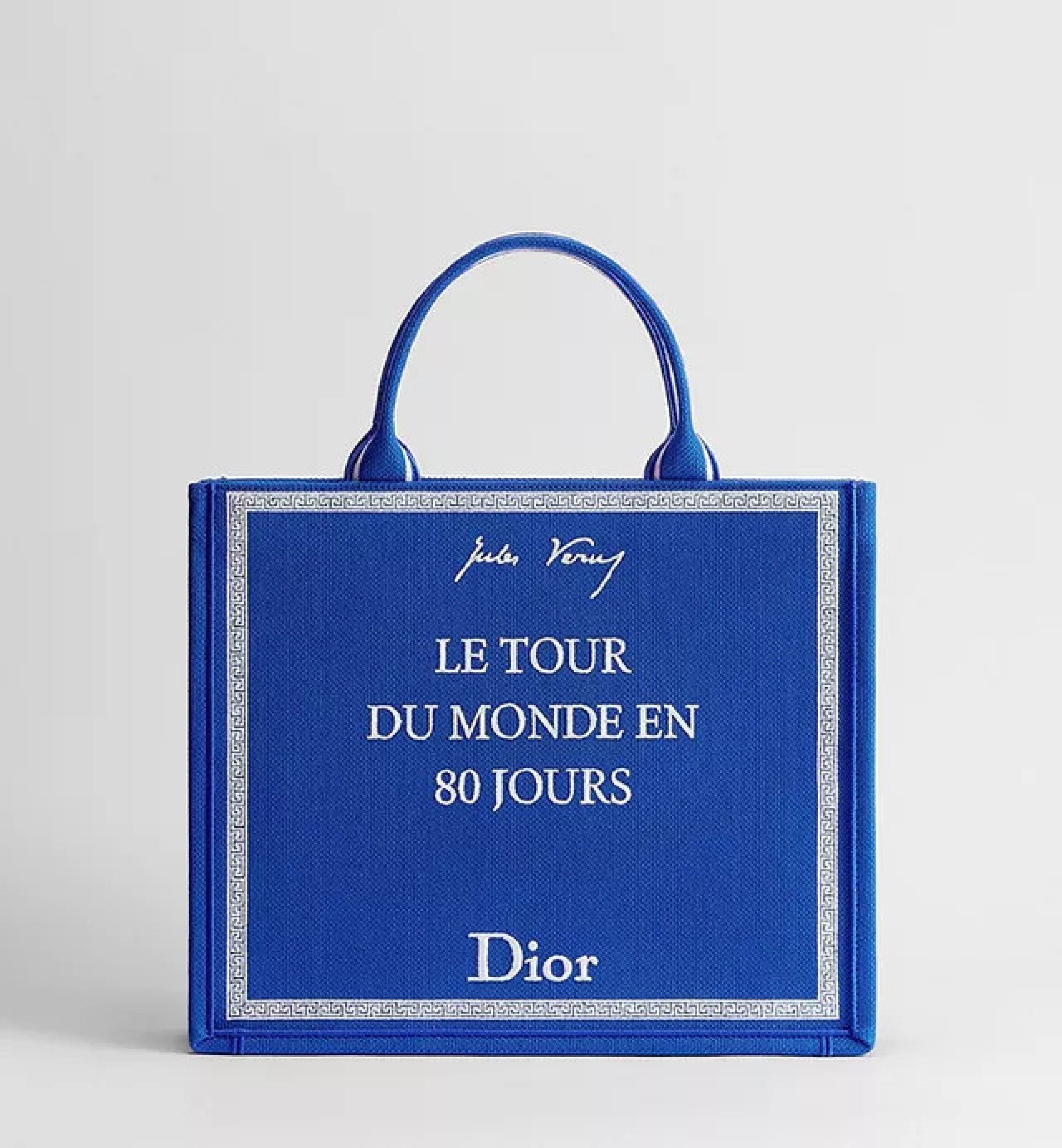 Book Tote Dior "Volta ao Mundo em 80 Dias"
