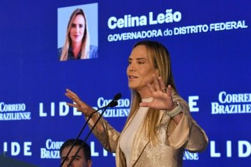 Mais cedo nesta quarta-feira (17/6), Celina Leão esteve no evento Lide - (crédito: Marcelo Ferreira/CB/D.A Press) Mais cedo nesta quarta-feira (17/6), Celina Leão esteve no evento Lide - (crédito: Marcelo Ferreira/CB/D.A Press)
