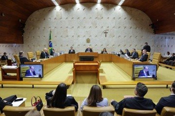 Ministros decidiram que as big techs terão de, obrigatoriamente, ter uma representação no Brasil para eventual responsabilização legal -  (crédito: Rosinei Coutinho/STF)