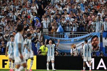 Entidade movimentou centenas de milhões de dólares nos EUA; procuradores miram empresa que administrava contratos comerciais da associação durante a Copa do Mundo -  (crédito:  ROBERTO SCHMIDT / AFP)