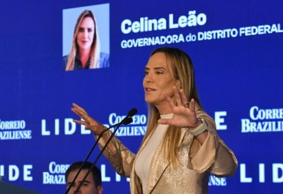 Mais cedo nesta quarta-feira (17/6), Celina Leão esteve no evento Lide -  (crédito:  Marcelo Ferreira/CB/D.A Press) -Mais cedo nesta quarta-feira (17/6), Celina Leão esteve no evento Lide -  (crédito:  Marcelo Ferreira/CB/D.A Press)