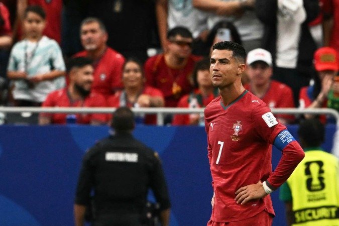 Portugal empata com a República Democrática do Congo na estreia da Copa 2026       -  (crédito: RONALDO SCHEMIDT / AFP)