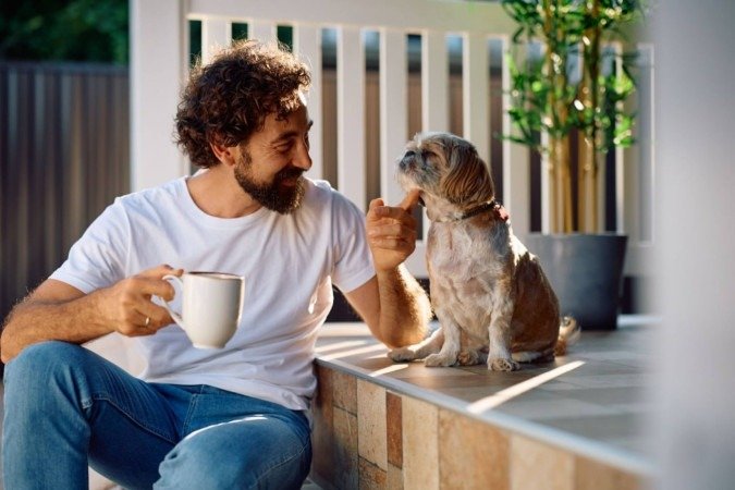 Conquistar a confiança do cachorro é um dos passos mais importantes para garantir o bem-estar do animal (Imagem: Drazen Zigic | Shutterstock) - (crédito: EdiCase) Conquistar a confiança do cachorro é um dos passos mais importantes para garantir o bem-estar do animal (Imagem: Drazen Zigic | Shutterstock) - (crédito: EdiCase)