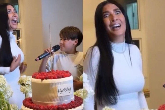 Filho deixa Simaria em saia justa com pedido inusitado em festa - (crédito: Reprodução/Instagram) Filho deixa Simaria em saia justa com pedido inusitado em festa - (crédito: Reprodução/Instagram)