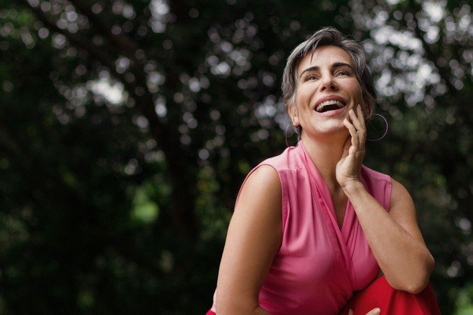 Gloria Pires: pausa para viver novas experiências
- (crédito: Sergio Baia) Gloria Pires: pausa para viver novas experiências
- (crédito: Sergio Baia)