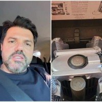 Corrêa explicou que investigava a situação e que uma equipe fazia o reconhecimento do material -  (crédito: Reprodução/Instagram/@oficialmarciocorrea)