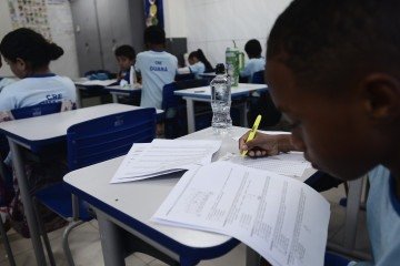 Quase 200 mil estudantes retornam à escola após período de férias - (crédito: Minervino Junior CB/DA Press) Quase 200 mil estudantes retornam à escola após período de férias - (crédito: Minervino Junior CB/DA Press)