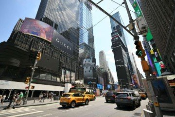Avenida é uma das mais movimentadas nos Estados Unidos -  (crédito:  AFP)