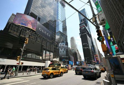 Cidade estadunidense é a que cidade que mais recebe turistas no mundo.  -  (crédito:  AFP)
