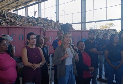 GDF promove dia de beleza e saúde para catadoras de recicláveis -  (crédito: Ana Carolina Alves/CB/D.A Press) -GDF promove dia de beleza e saúde para catadoras de recicláveis -  (crédito: Ana Carolina Alves/CB/D.A Press)