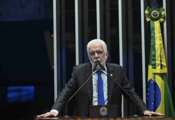 Senador Jaques Wagner (PT-BA) teria favorecido Banco Master parlamentarmente em troca de benefícios. -  (crédito: Reprodu&ccedil;&atilde;o/ Ag&ecirc;ncia Senado )