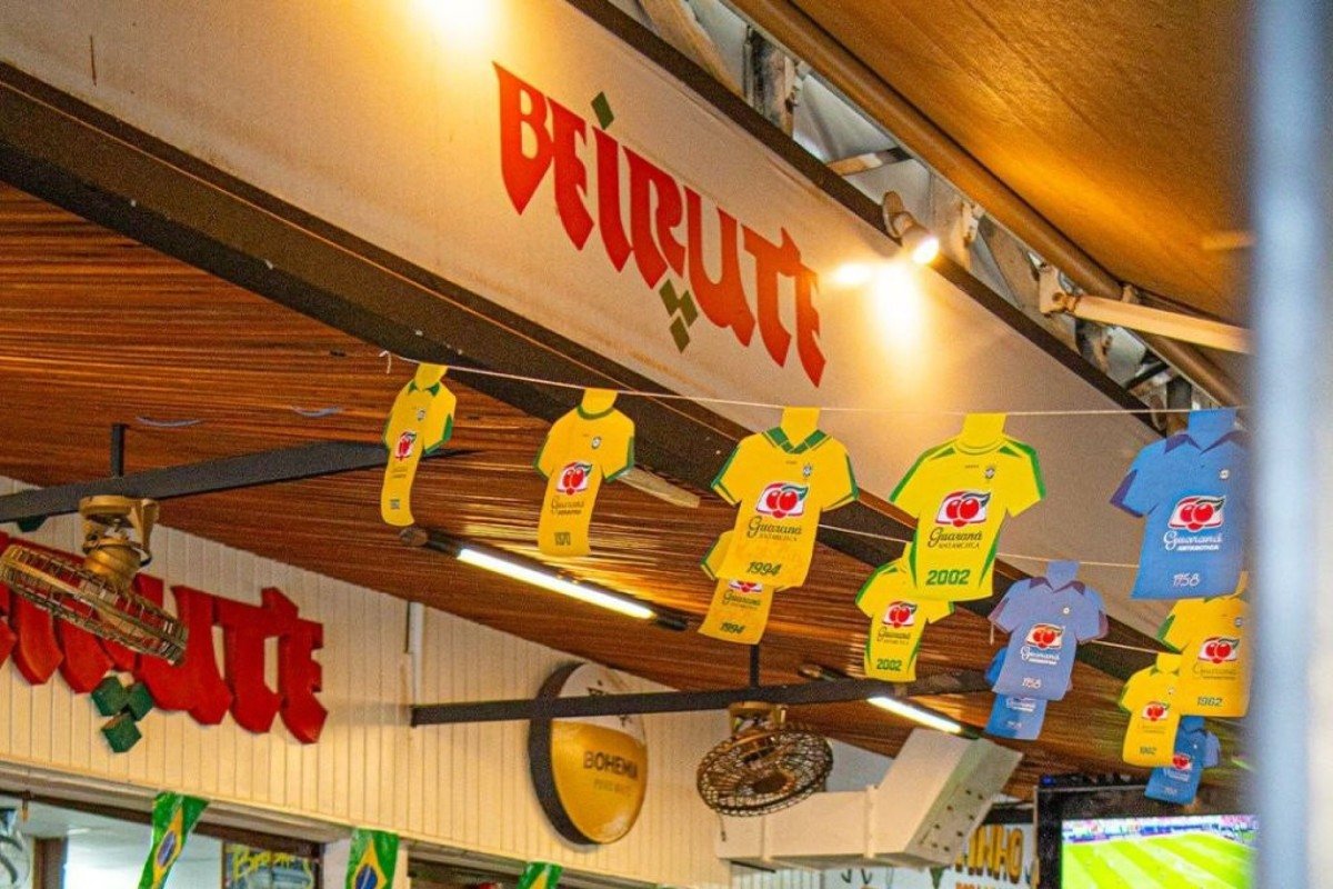 Assistir os jogos do mundial no Beirute Bar e Restaurante &eacute; tradi&ccedil;&atilde;o desde a edi&ccedil;&atilde;o de 1970, quando o Brasil conquistou o tricampeonato