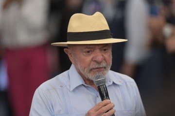 'Não queremos guerra com ninguém. Mas nós estaremos preparados para defender os nossos 8 milhões e meio de quilômetros quadrados e 215 milhões de habitantes', declarou o presidente -  (crédito: Leandro Couri/EM/D.A.Press)